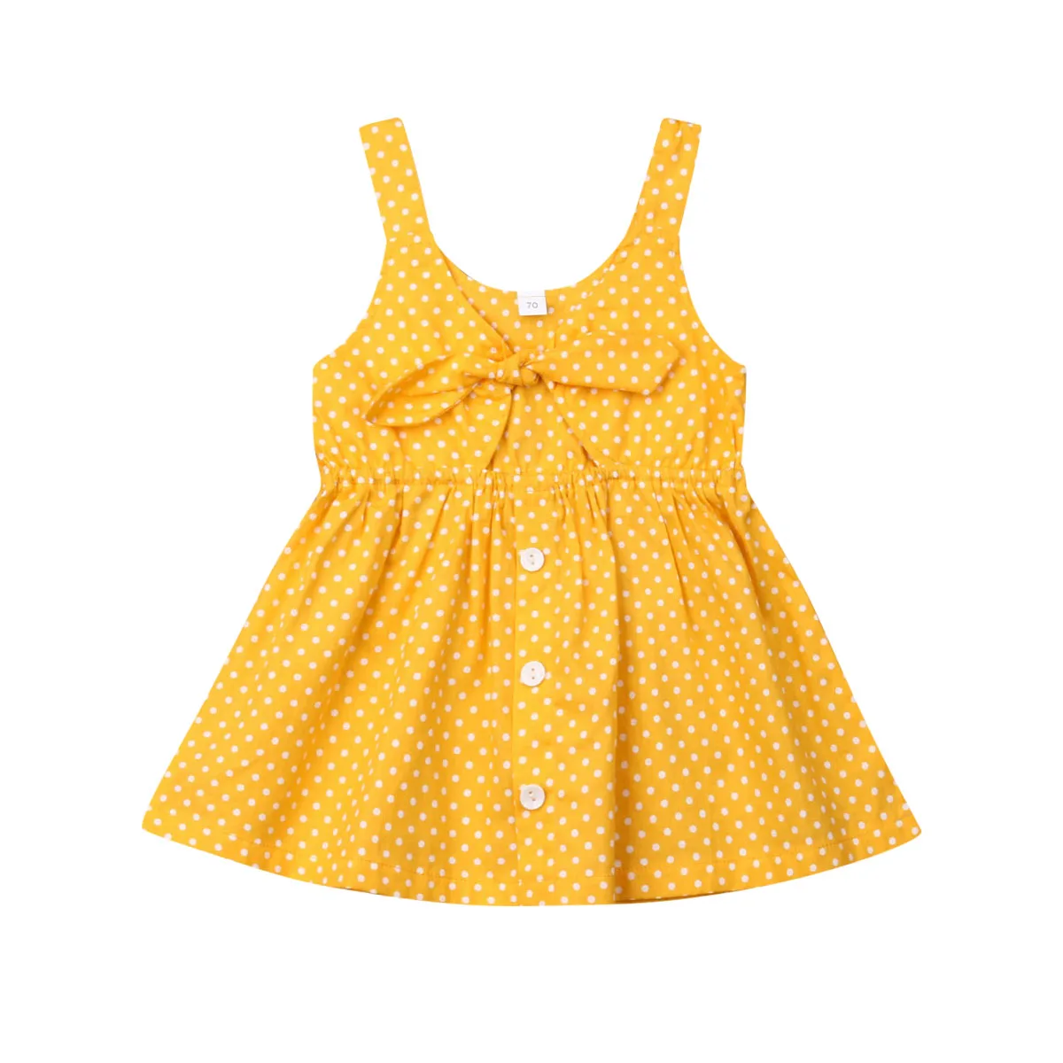 

1-6Years Summer Toddler Kid Baby Girls Clothes Sleeveless Dress Sundress Sunsuit