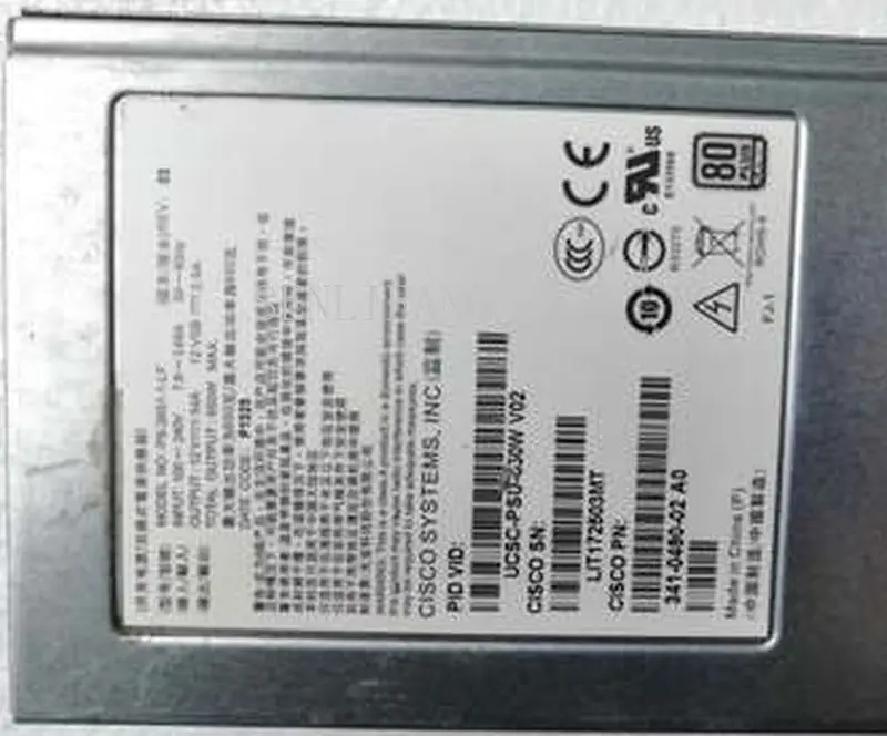 

Free shipping 100% Working Server For UCSC-PUS-650W V02 PS-2651-1-LF Power Supply Full Test