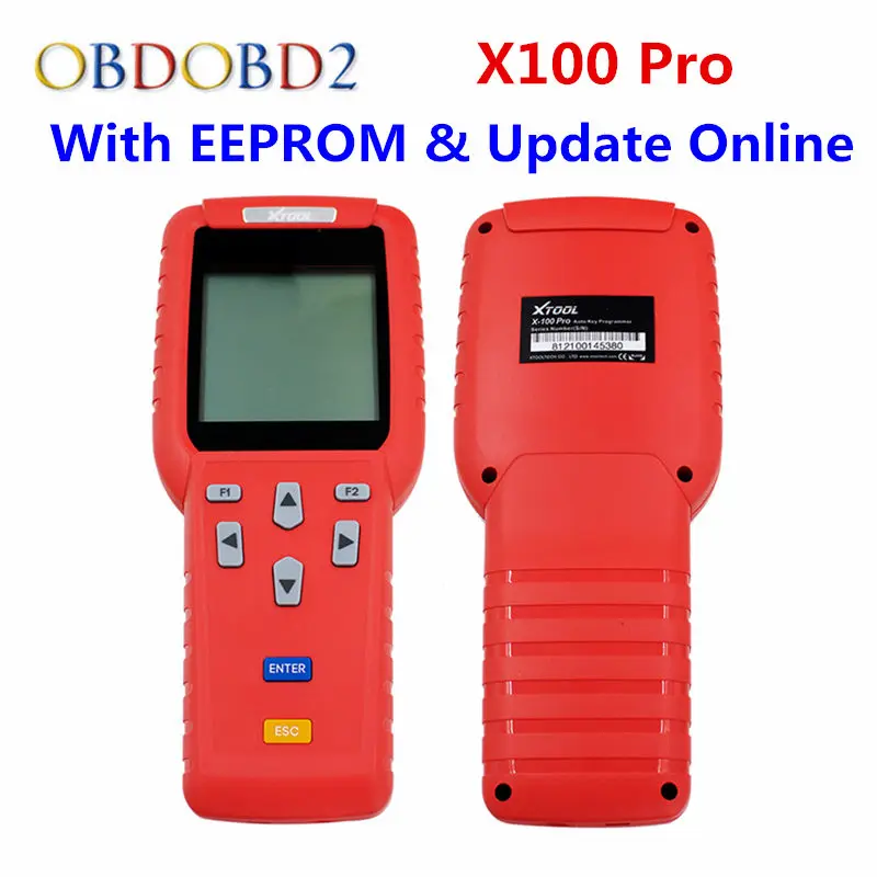

XTool X 100 X100 Pro Auto Key Programmer (C+D+E) Including EEPROM Adapter For IMMO+Odometer+OBD+EEPROM X100 Pro Update Online