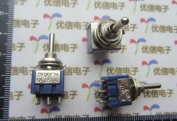 

duplex 6P 3T 6A 125VAC toggle switch / rocker switch