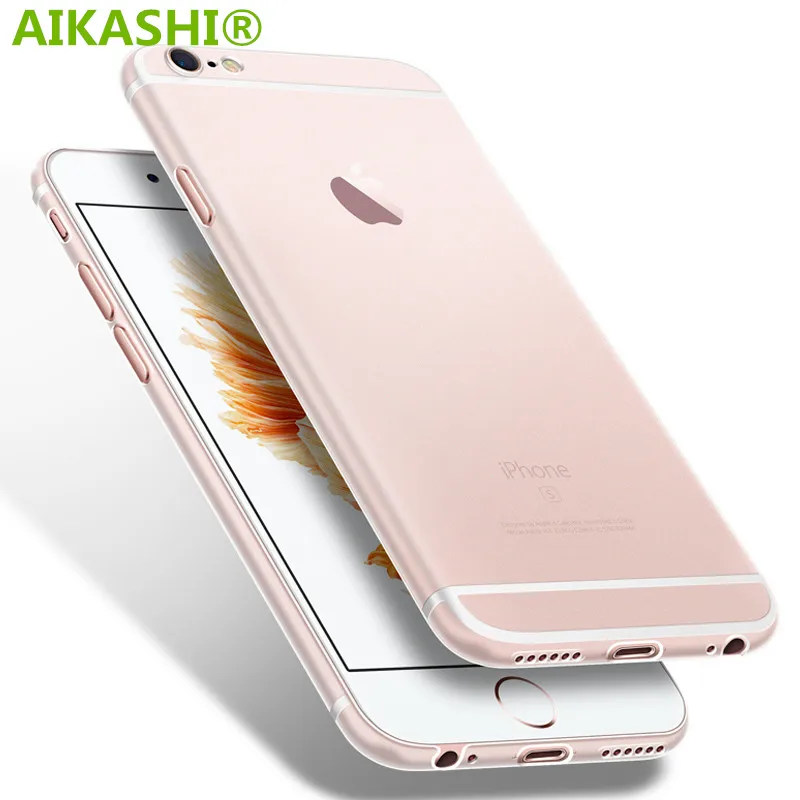

Back Case For iPhone 7 7 Plus For iPhone 6 6s Plus Matte Transparent Ultra-thin 0.3mm Hard PC Translucent Slim Phone Case