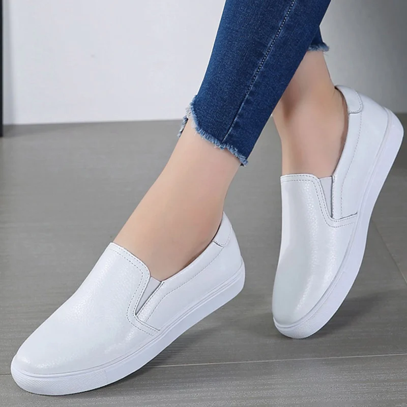 moccasin ballet flats