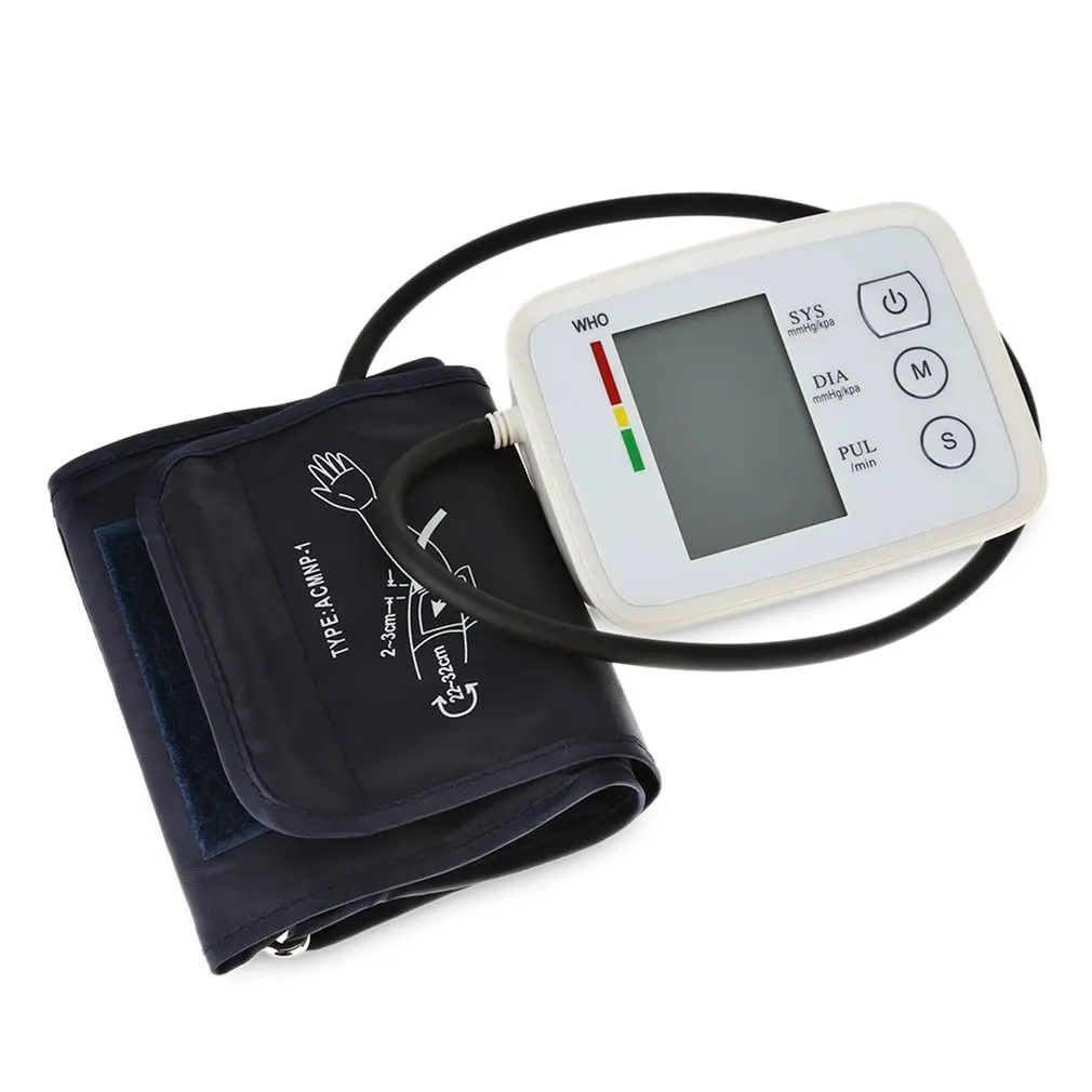

CK-A155 Rechargeable LCD Display Arm Sphygmomanometer Battery Version Electronic Blood Pressure Monitor