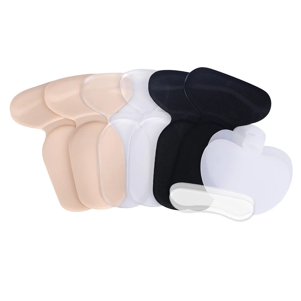 

Washable Heel Grips Useful Non Slip Heel Cushion Removable Blister Prevention Women Protectors Shoe Pads Inserts Reusable