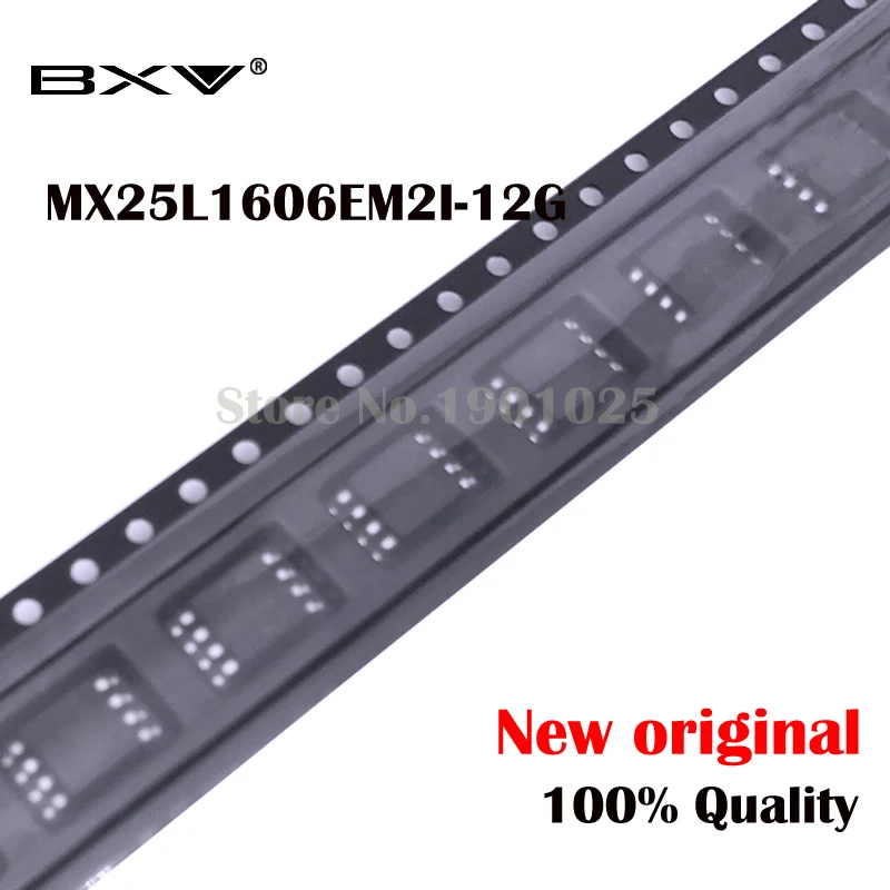 10 шт. MX25L1606EM2I-12G 25L1606EM2I-12G MX25L1606EM2I MX25L1606E MX25L1606 25L1606E лапками углублением SOP-8