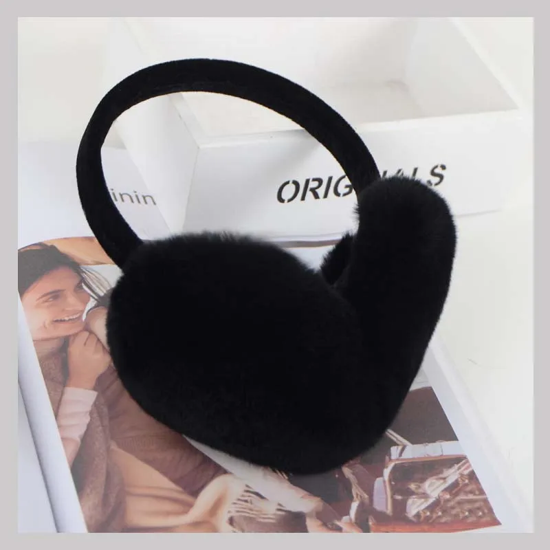 real fur earmuf 2