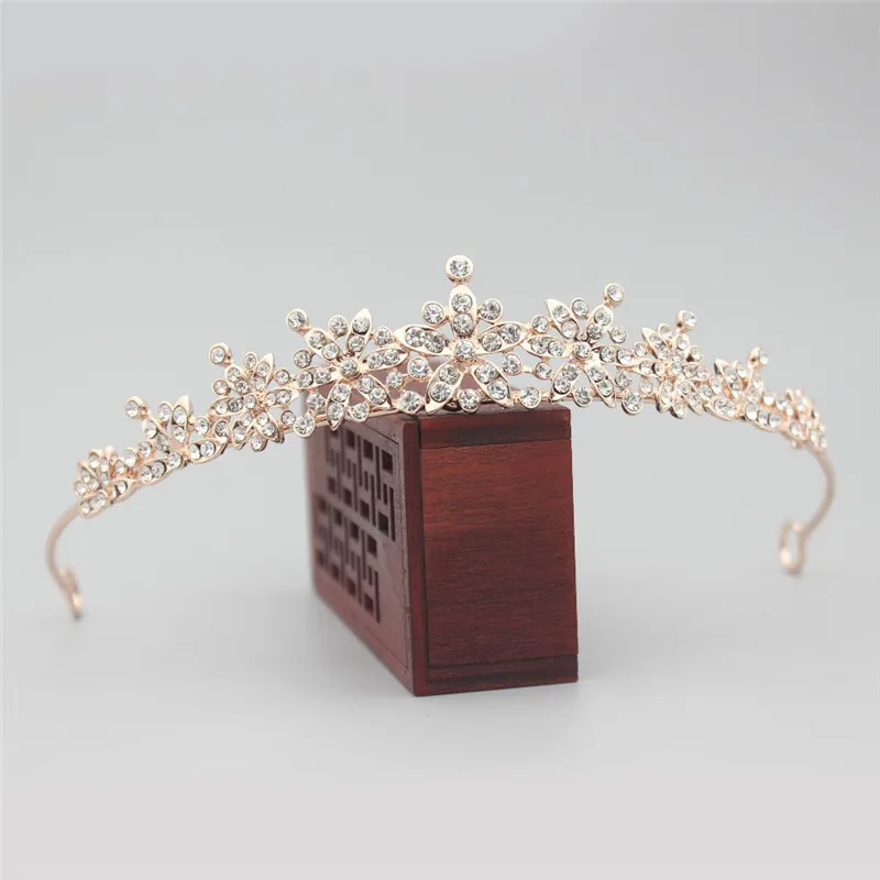 Fashion Crystal Wedding Bridal Tiara Headband Women Prom Hair Hairstyle Bride