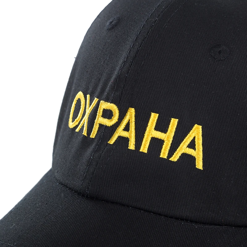 SANDMAN Высококачественная брендовая русская Кепка с надписью OXPAHA Snapback, хлопковая бейсболка для мужчин и женщин, хип-хоп шляпа папы костяная Garros