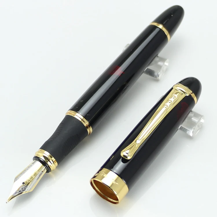 JINHAO X450 перьевая ручка без пенал Роскошные школьные канцелярские принадлежности Роскошный письменный милые ручки подарок на год - Цвет: Fountain pen 1