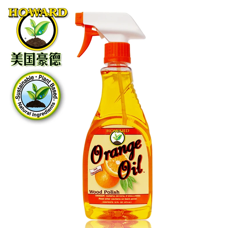 Us Howard Natural Wood Care Oil Orange Oil Cleaner Mahogany