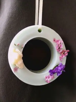 7,5*2 см* 6 висячая ароматическая свеча DIY силиконовая форма для ручной работы кольцевая и круглая свеча режим воска ломтик Шоколад Мыло Форма для выпечки