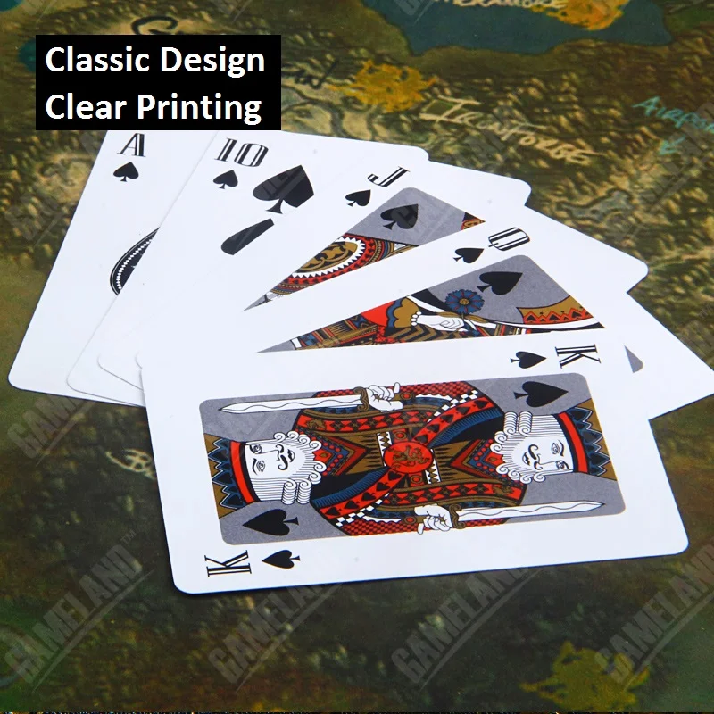 2 шт./компл. Bronzing Poker Cards профессиональные игровые карты для Baccarat Техасский Холдем