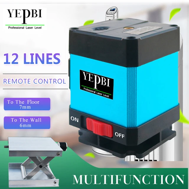 Best Offers Yepbi 12 Lines 3D Laser Level 360 Autonivelante Laser Square Level Tile Laying Floor Laser Installation for Tile Best Offers Yepbi 12 Lines 3D Laser Level 360 Autonivelante Laser Square Level Tile Laying Floor Laser Installation for Tile
