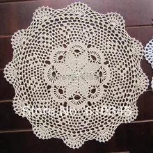 Коврик для стола Doliy, экрю, хлопок, коврик для стола, подставка, вязаные скатерти/подставка 45X45 см, 6 шт./партия