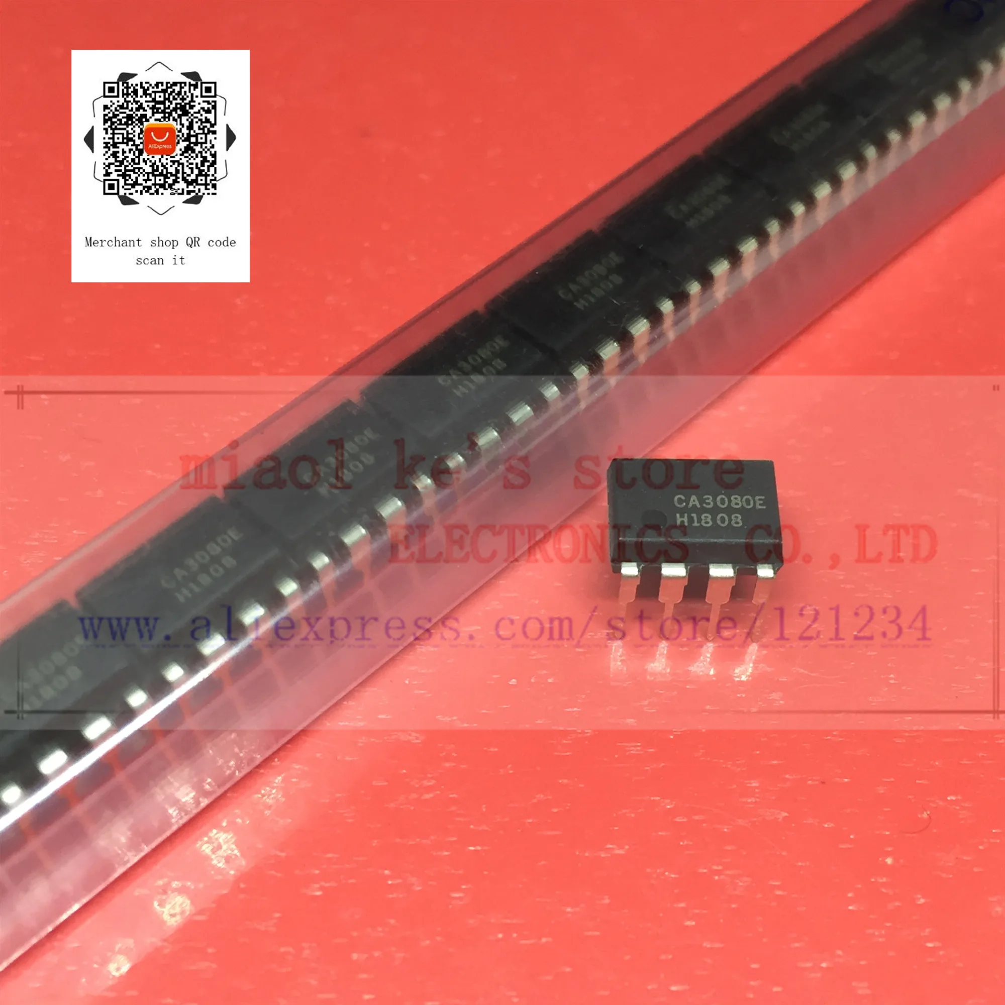 

[ 1pcs/1lot ]100%new original; CA3080E CA3080 DIP-8 - IC OPAMP TRANSCOND 2MHZ 8DIP