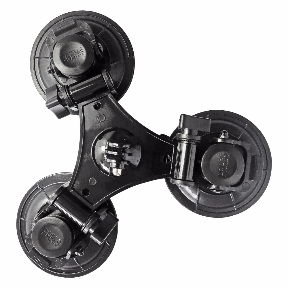 اطلاق النار كبيرة/صغيرة الحجم سيارة نافذة الالتصاق ل GoPro بطل 7 6 5 أسود HERO5 جلسة يي 4 K SJCAM SJ4000 SJ5000 Eken h9 كاميرا