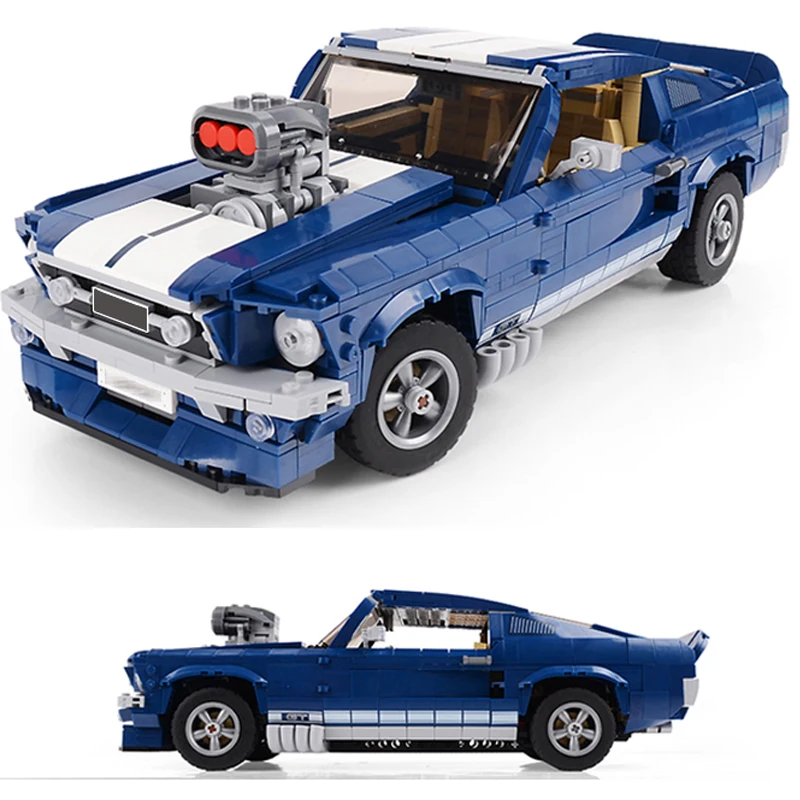 

21047 Ford Mustanged Compatible IegoSet Technic Cars Creator Expert 10265 Set Building Blocks Bricks Toys Birthday Gifts