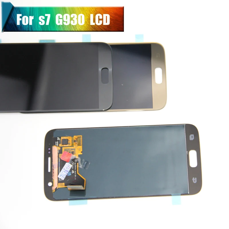 Супер AMOLED телефон ЖК дисплей для Samsung Galaxy S7 G930 G930F G930A G930V G930P G930T мобильный