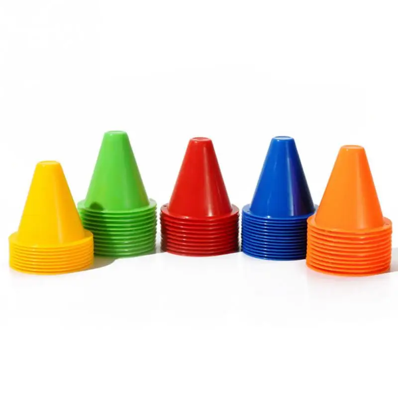 

5pcs/lot Skate Pile Cup Roller Skating Cone Agility Training Marker Slalom Skateboard Marking Cones