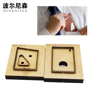 

Japanese steel knife card package DIY leather die-cut leather craft pendant jewelry laser machine cutting leather goods