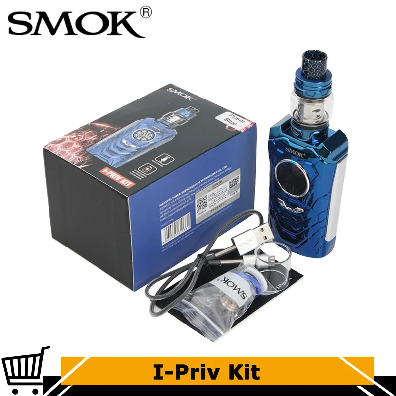 Оригинальный SMOK I Priv комплект 230 Вт Box MOD 8 мл TFV12 PRINCE AI Голосовое управление