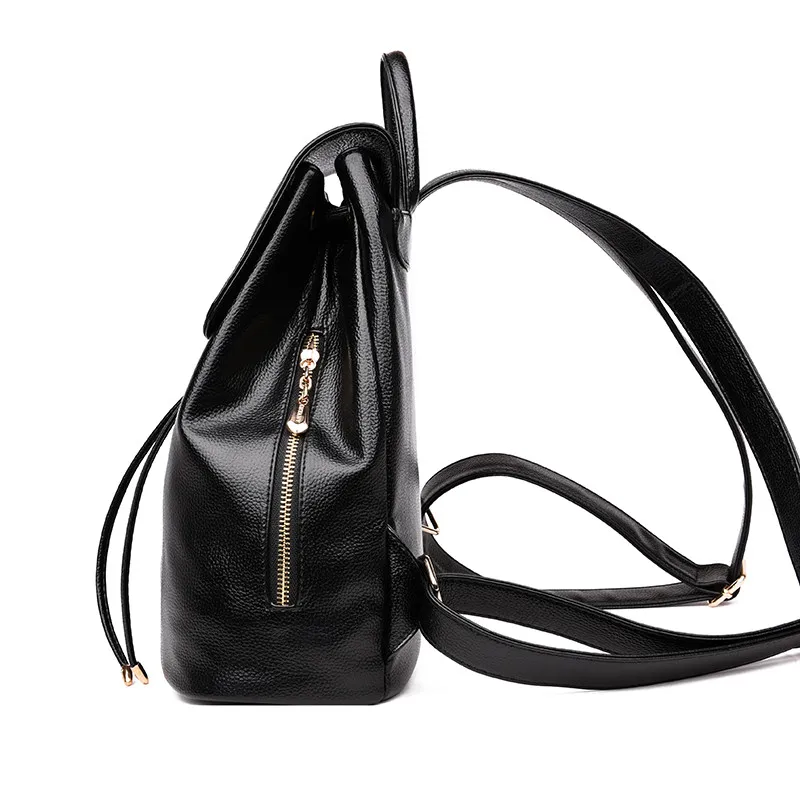Модный женский рюкзак из мягкой кожи; молодежные рюкзаки для девочек-подростков; женская повседневная школьная сумка на плечо; Mochilas; дорожная сумка