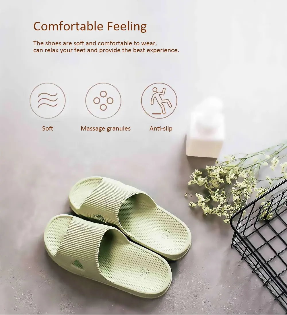 Xiaomi One cloud Slippers Summer Women Home Slippersbathroom slippers Soft Flip Flops Ladies Man Sandals Casual Shoes Slip (6)