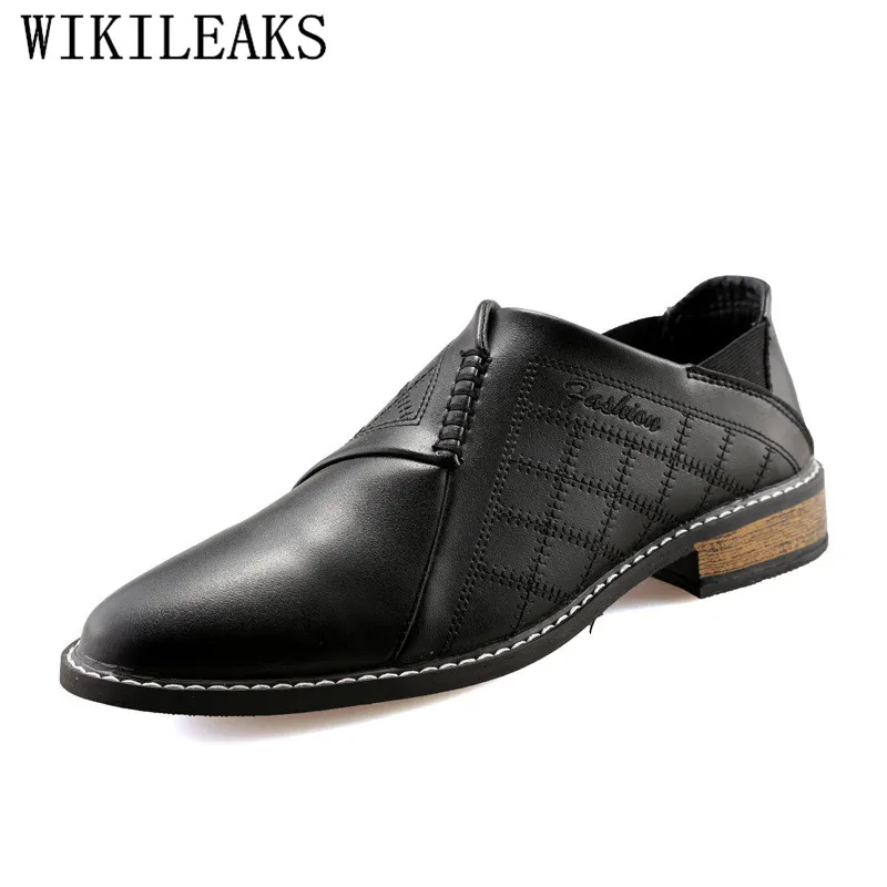 

Luxury Brand Classic Men Dress Shoes Formal Wedding Shoes Oxford Shoes For Men Loafers Zapatos De Hombre Sapato Social Masculino