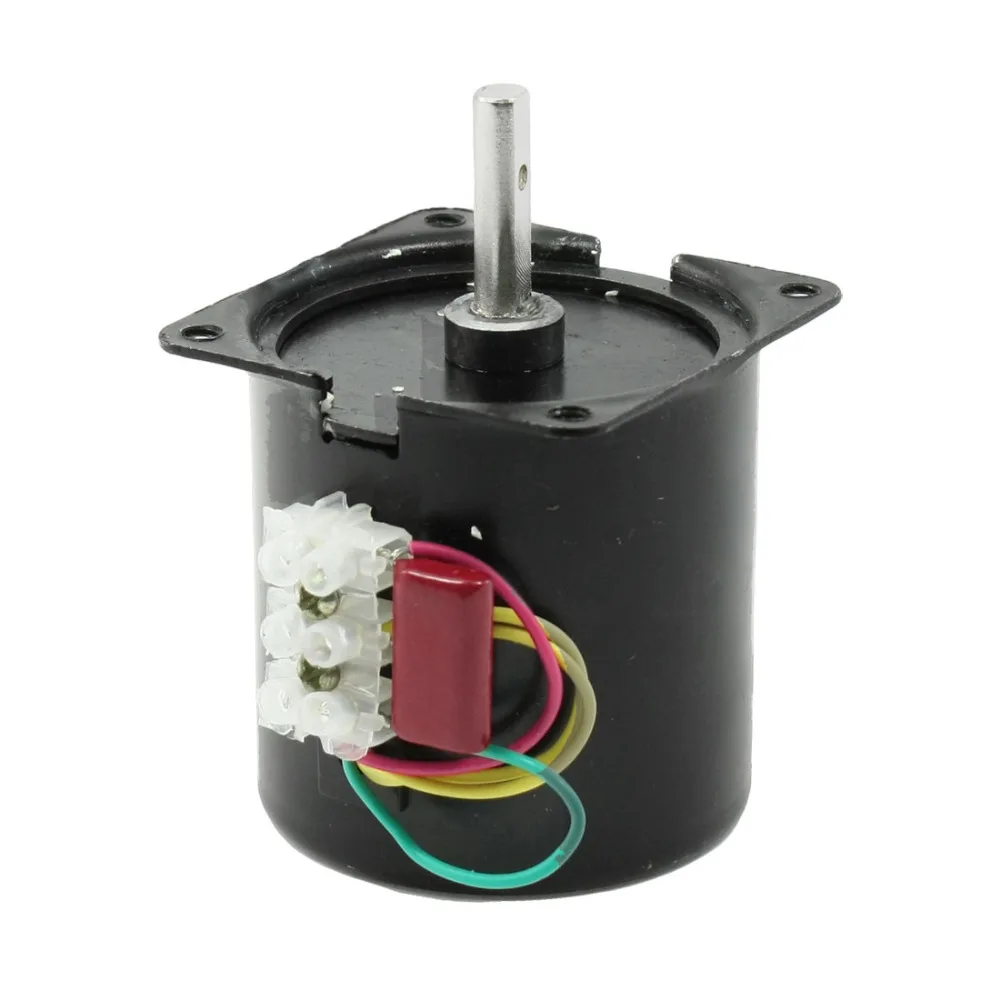 

UXCELL High Quality 1Pcs AC 220V 10RPM Rotated Speed Synchronous Reduction Gear Box Motor 14W