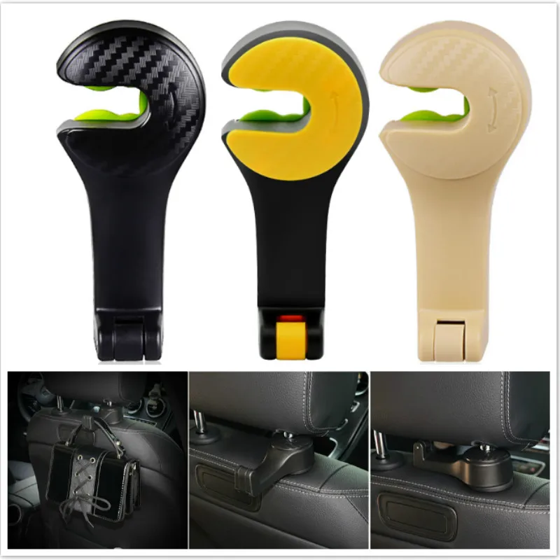 

Car-styling Seat Headrest Hook Sticker For Mercedes Benz AMG W201 GLA W176 CLK W209 W202 W220 W204 W203 W210 W124 W211 W222 X204