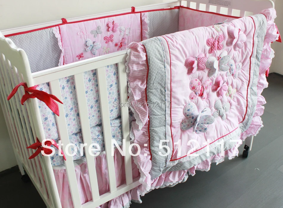 butterfly cot set