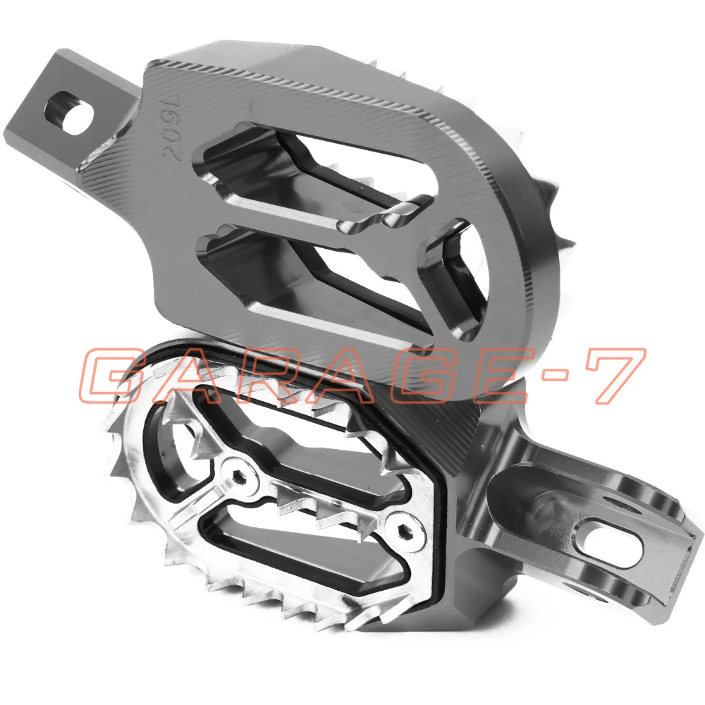 Грязный велосипед подножки для Husaberg FE450 FE 450 2008-& FS570 FS 570 2011-2012 Мотокросс острые зубы акулы подножки 2009 2010
