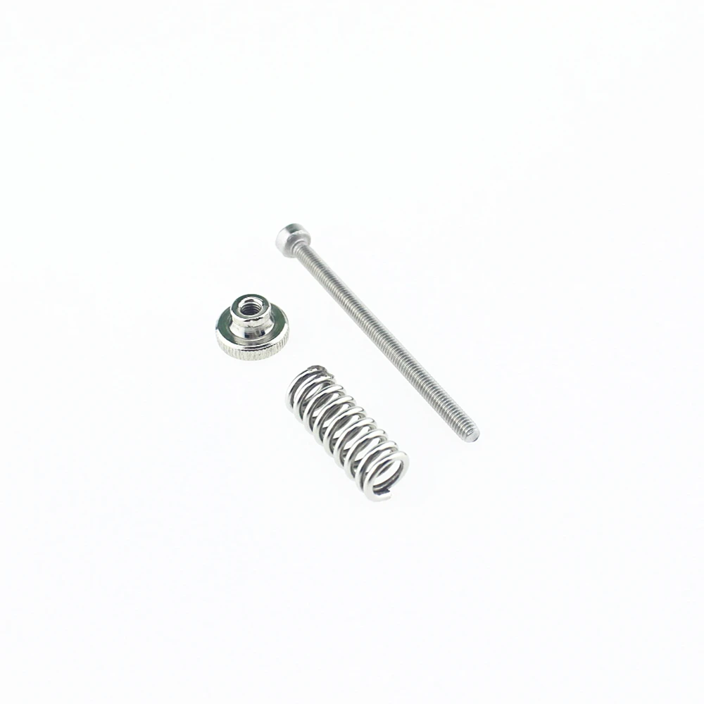 Free shipping 10sets 3D printer accessories leveling component suite M3 screw leveling spring leveling knob kit