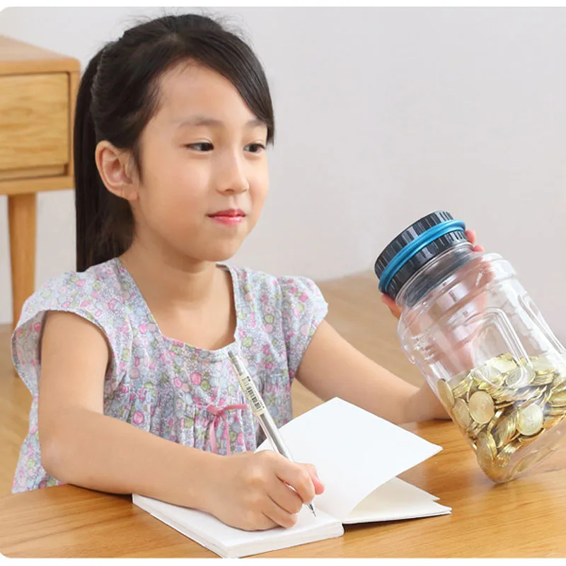 Auto Piggy Bank Counter Coin Electronic Digital LCD Counting Coin Money