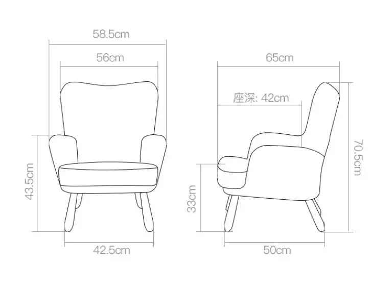 Луи мода детский диван спинки чтения один ленивый стул маленький мини современный простой