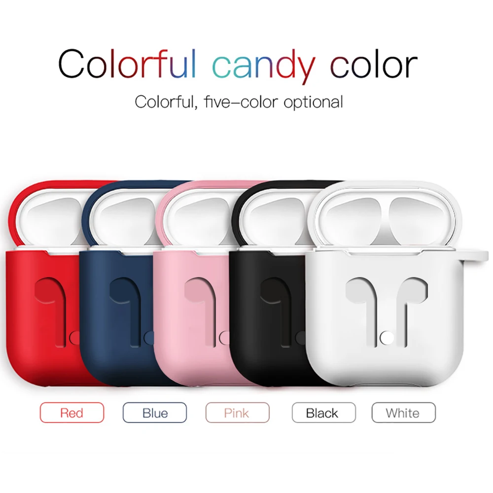 

High Quality Soft Silicone Case For i10 tws i9s tws Shockproof Cover Earphone Cases Ultra Thin Protector Case Free ship