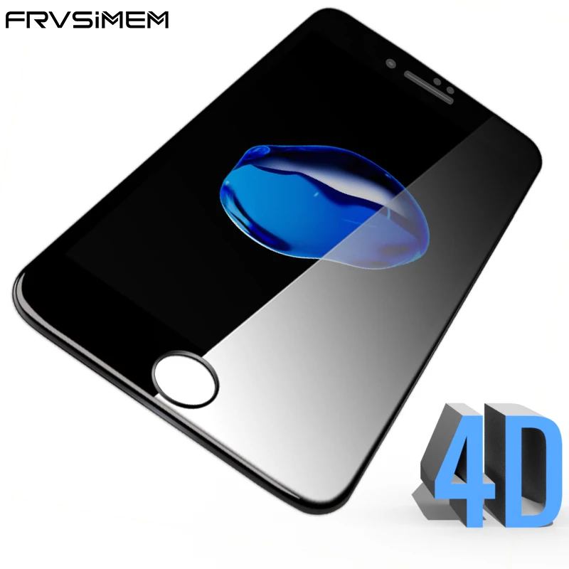 Закаленное стекло FRVSIMEM полноэкранная защита для iPhone 7 7Plus 6 6S 8 X Xs Max XR|3d tempered