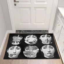 Коврик Fornasetti для гостиной, коридора, ванной, скандинавского дома, спальни, гостиной, прикроватный ковер, коврик для кухни, татами