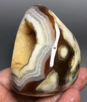 

340g Agate Geode ! HOT SALE NATURAL CARNELIAN CRYSTAL QUARTZ Healing Agate geode crystal stone