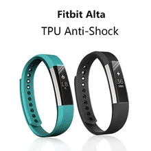 LNOP Full Cover Clear Screen Protector for Fitbit Alta band High Definition TPU Material Ultra 0.2mm Thin Protective Film