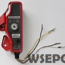 Качество chongqing! Электрический Ключ Запуска переключатель, распределительный ящик для GX160/GX200/168F/170F 5,5~ 7HP 163cc~ 212cc 4 тактный двигателя внутреннего сгорания