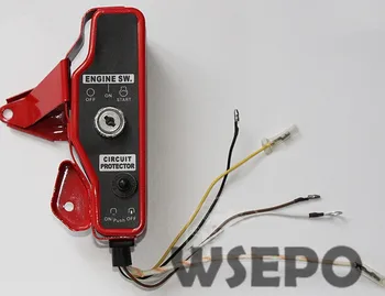 

Top Quality! Electric Start Key Switch Control Box for GX160/GX200/168F/170F 5.5~7HP 163cc~212cc 4 stroke Gasoline Engine