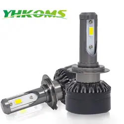 Yhkoms автомобиля светодиодный свет H7 светодиодный H4 H1 H3 H8 H9 H11 9005 HB3 9006 HB4 светодиодный лампа для авто CSP фар 30 Вт 4000lm 12 В 24 В 6000 К