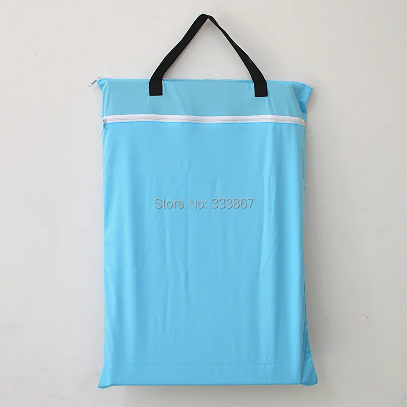 1 Large Hanging Wet/Dry Pail Bag for Cloth Diapers, Inserts,Nappy