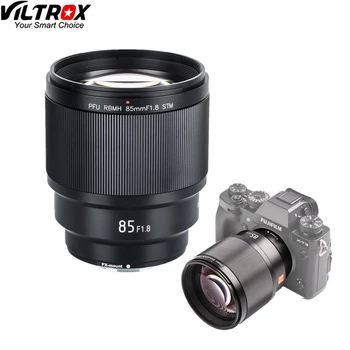 

VILTROX 85mm f/1.8 STM Auto Focus Fixed focus lens F1.8 Lens for Camera Fujifilm X-mount X-T3 X-H1 X20 X-T30 X-T20 X-T100 X-Pro2