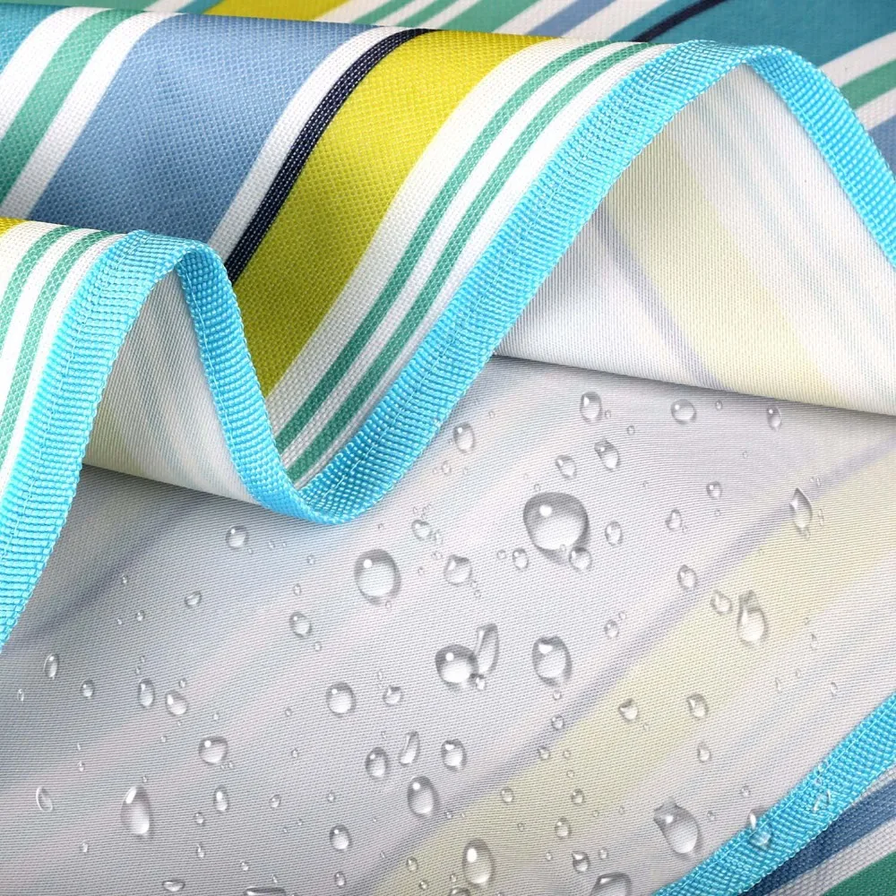 7959inch Outdoor Beach Blanket Water-Resistant Foldable Outdoor Camping Mat Multiplayer Tourist Sleeping Camping Hiking Pad Mat (2)
