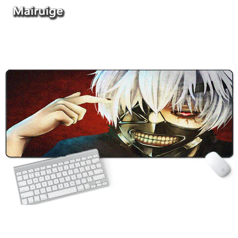 

Mairuige Hot Anime Tokyo Ghoul Gaming Mouse Pad Rubber Mice Mat Mousemat PC Computer Notebook Mousepad Gamer Mice Play Mats