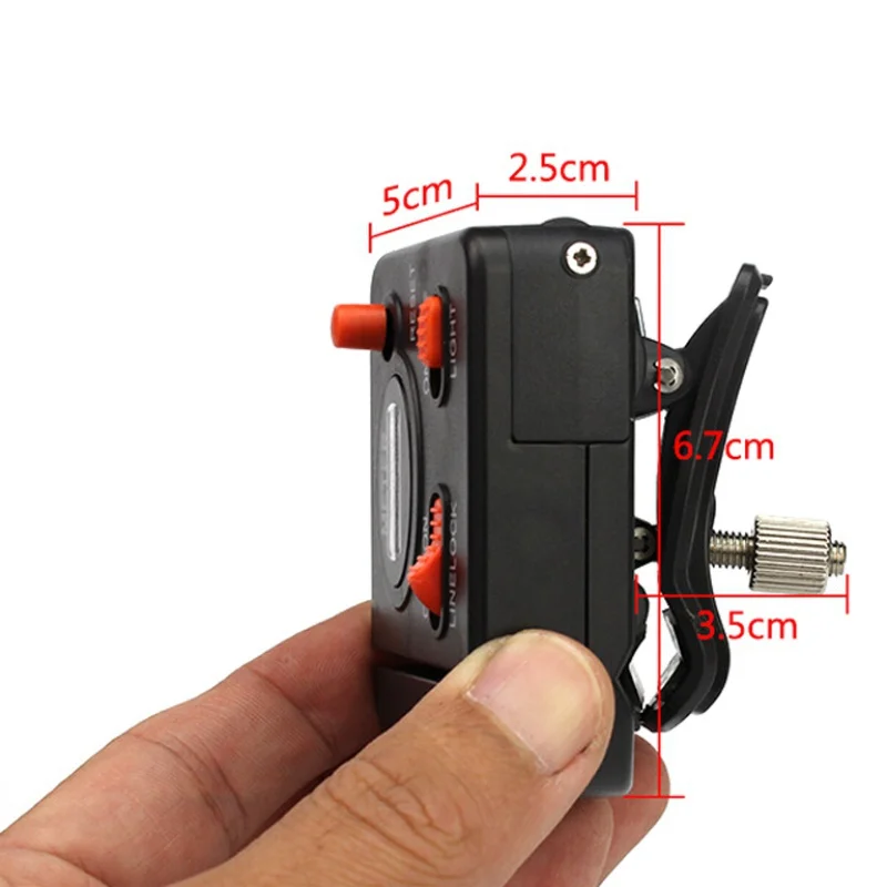 Fishing Line Professional Fishing Tackle Tool Length Counter Fishing Line Counter Full-featured Equipped With Light