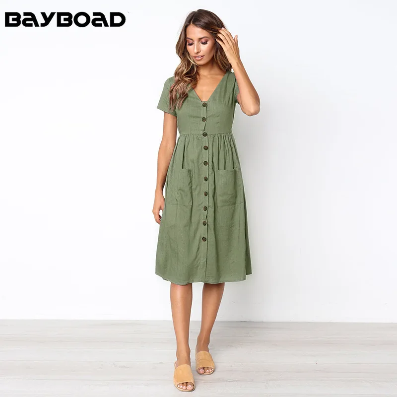 Bayboad/Лидер продаж однотонное хлопковое полиэфирное летнее повседневное женское