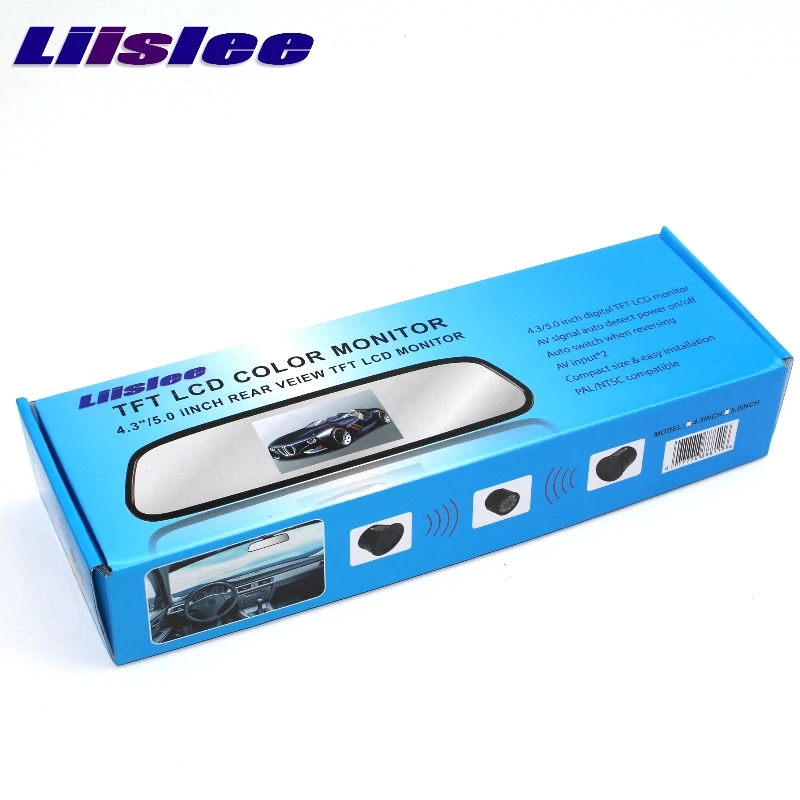 3 in1 Special Camera + Wireless Receiver + Mirror Monitor Easy DIY Parking System For KIA K3 Cerato Forte Coupe Model 2008~2015 (2)